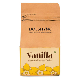 Dolshyne Vanilla Flavoured Instant Coffee 100g
