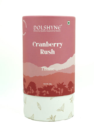Dolshyne Cranberry Rush – Luxury Wellness Tisane